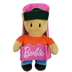Barbie Stumble Guys Fan Guy Plush Buddies 8" Limited Edition 2014 Used Good